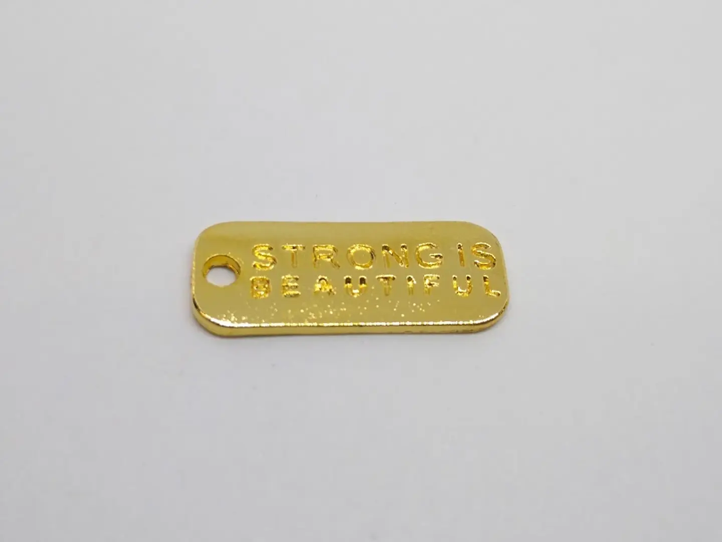 PLACA FRASE BAÑO DE ORO T3256-1                                   1