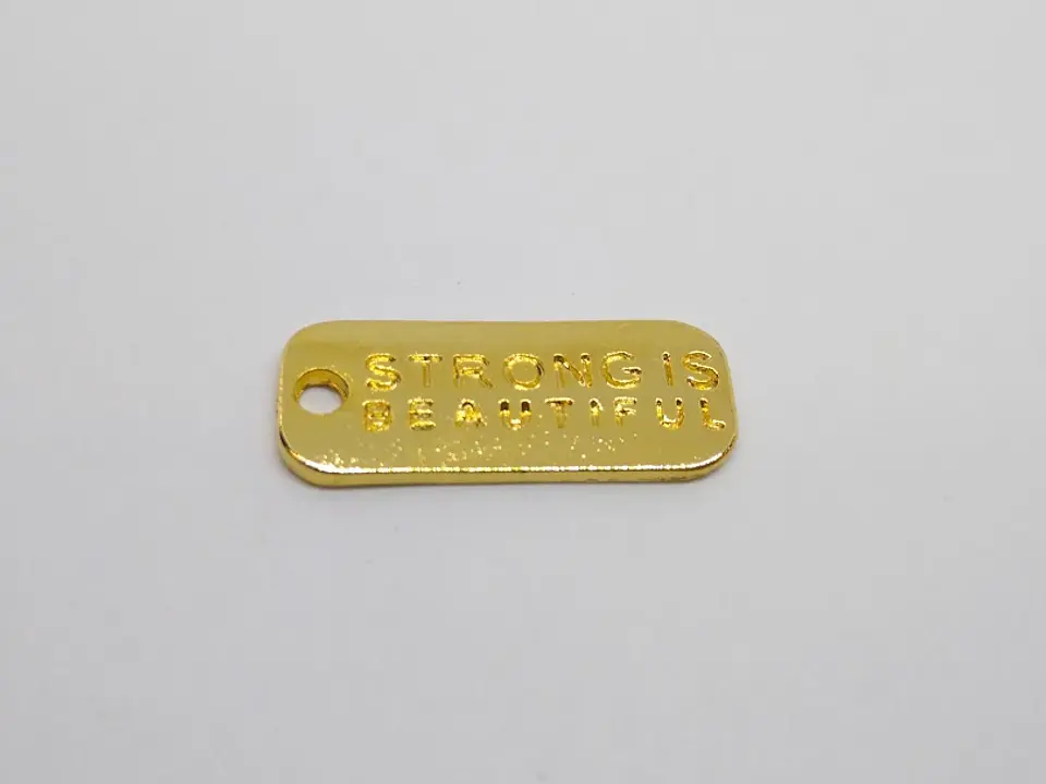 PLACA FRASE BAÑO DE ORO T3256-1                                   1
