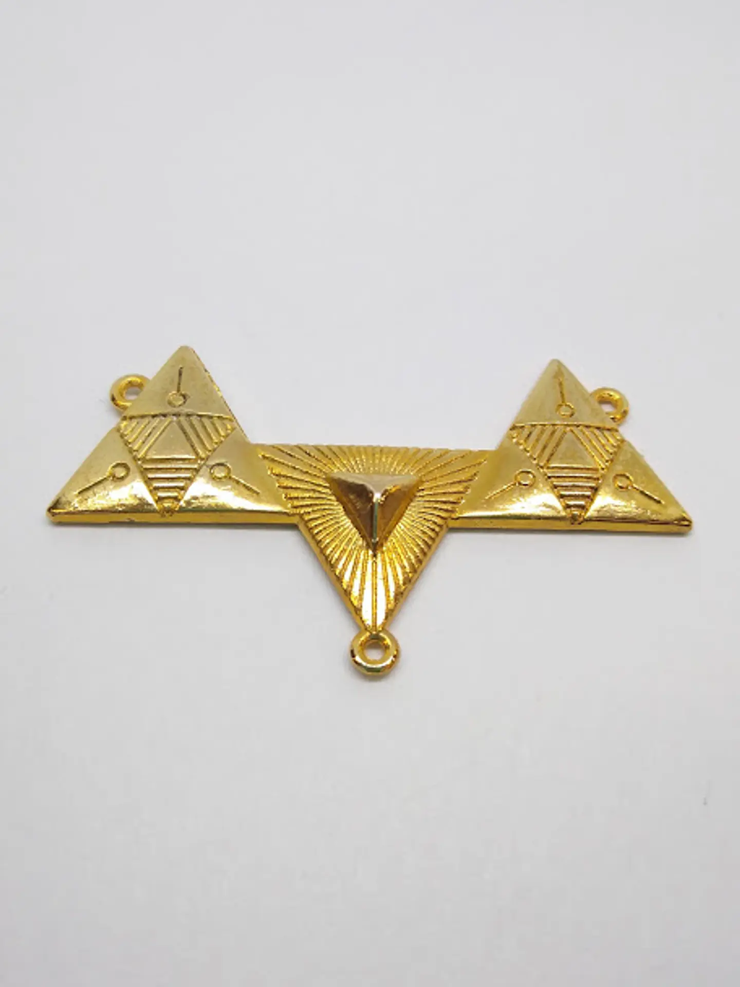 TRIÁNGULO EGIPCIO BAÑO DE ORO T2654                              1