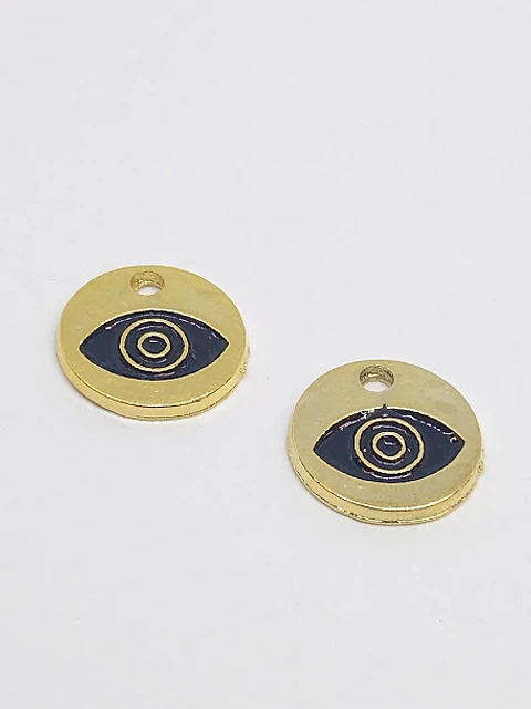 MONEDA OJO BAÑO DE ORO T5133                                        