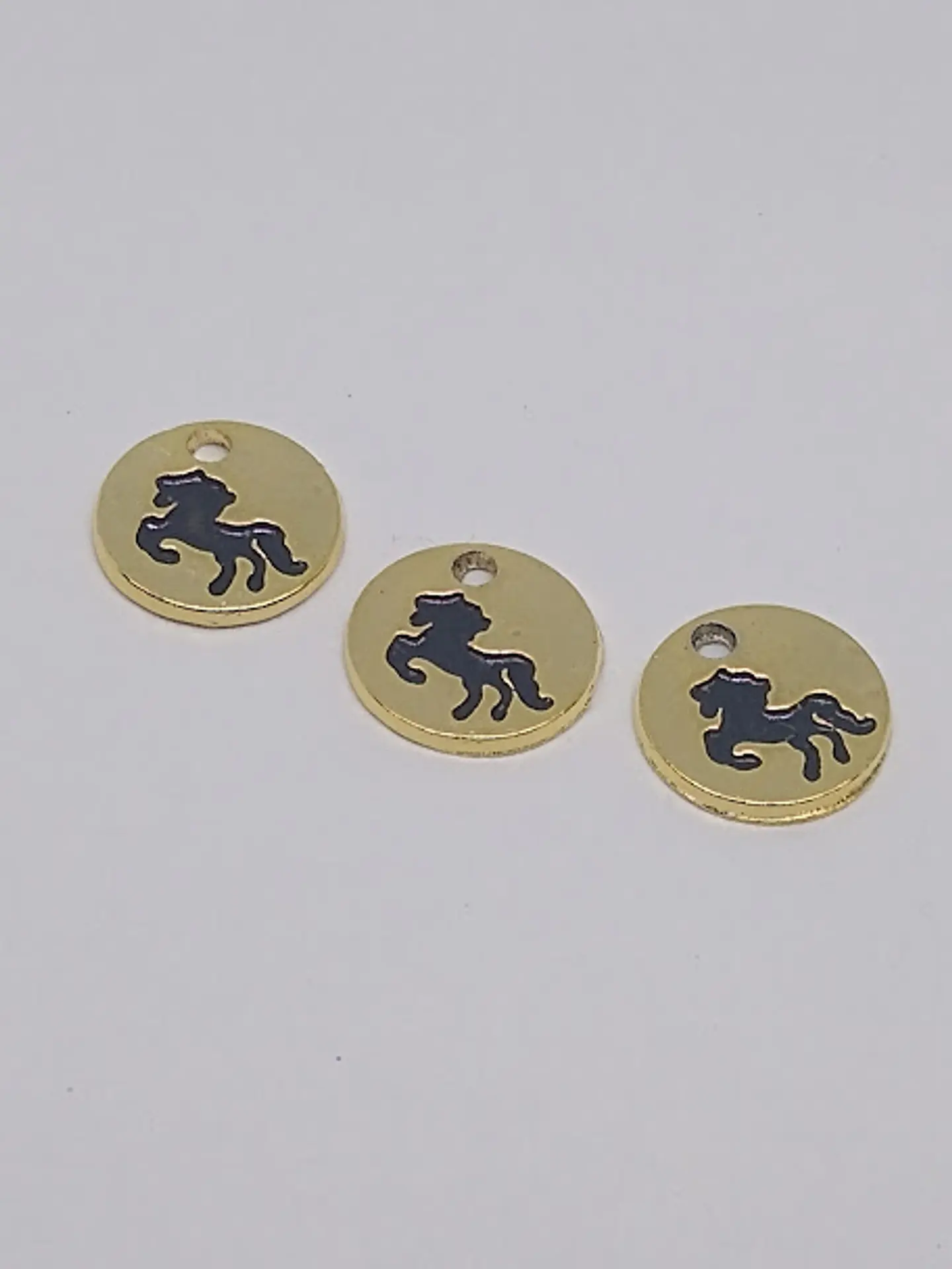 MONEDA CABALLO BAÑO DE ORO T5134                                    1