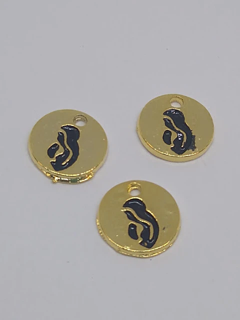 MONEDA VIRGEN BAÑO DE ORO T5118                                        