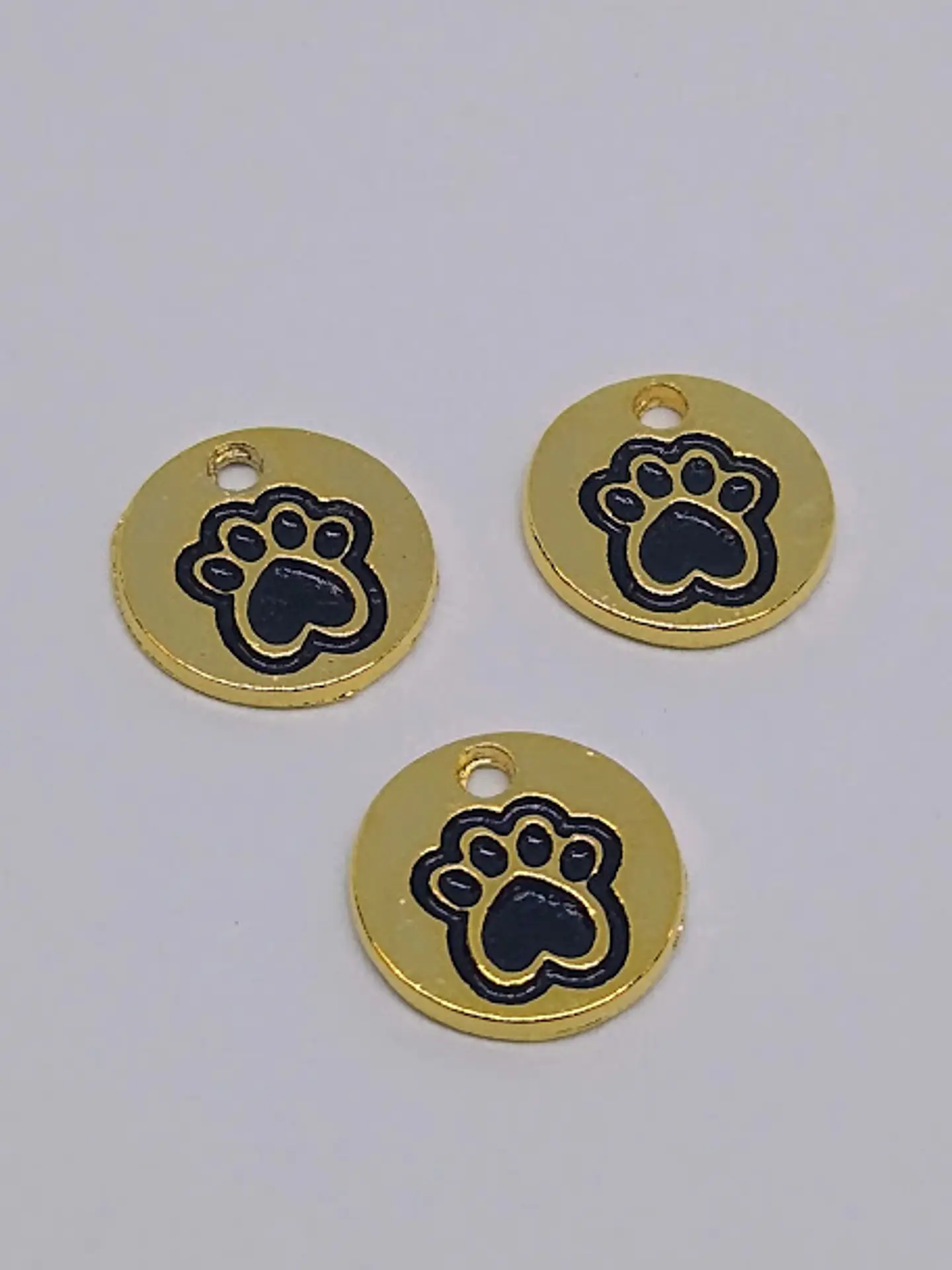 MONEDA HUELLA BAÑO DE ORO T5131                                     1