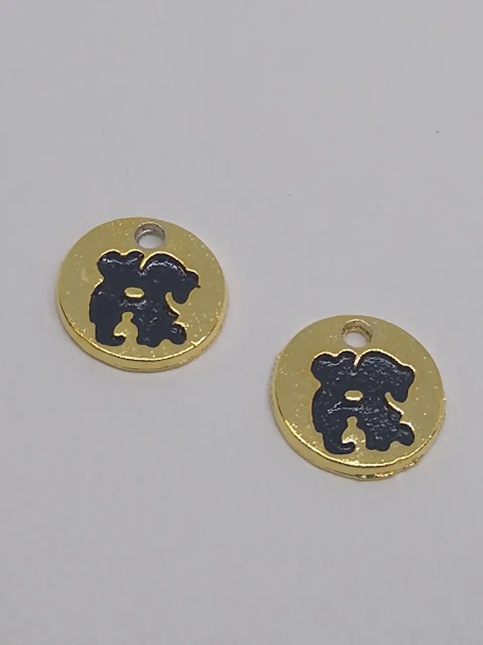 MONEDA NOVIOS BAÑO DE ORO T5136                               1