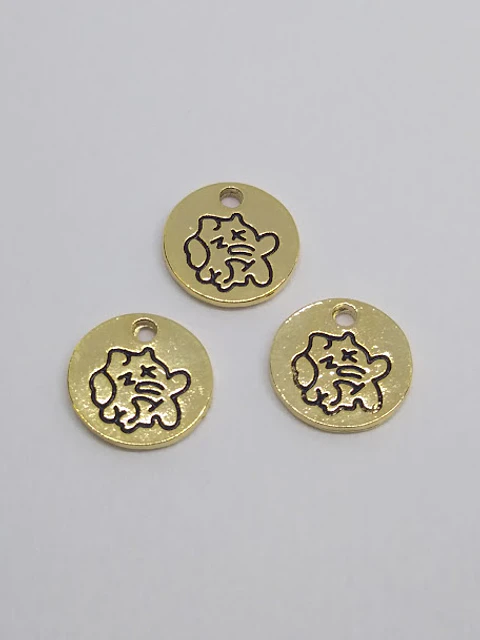 MONEDA PEZ BAÑO DE ORO T5116                  