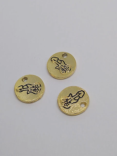 MONEDA GUITARRA BAÑO DE ORO T5142                                   