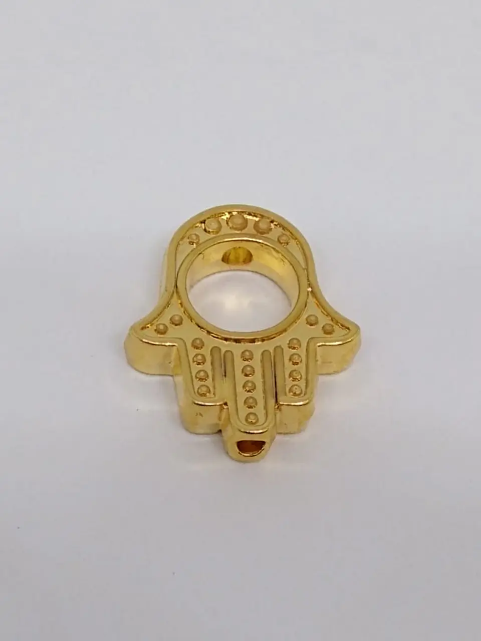 MANO HAMSA BAÑO DE ORO ZN-3606-GOLD                                     1