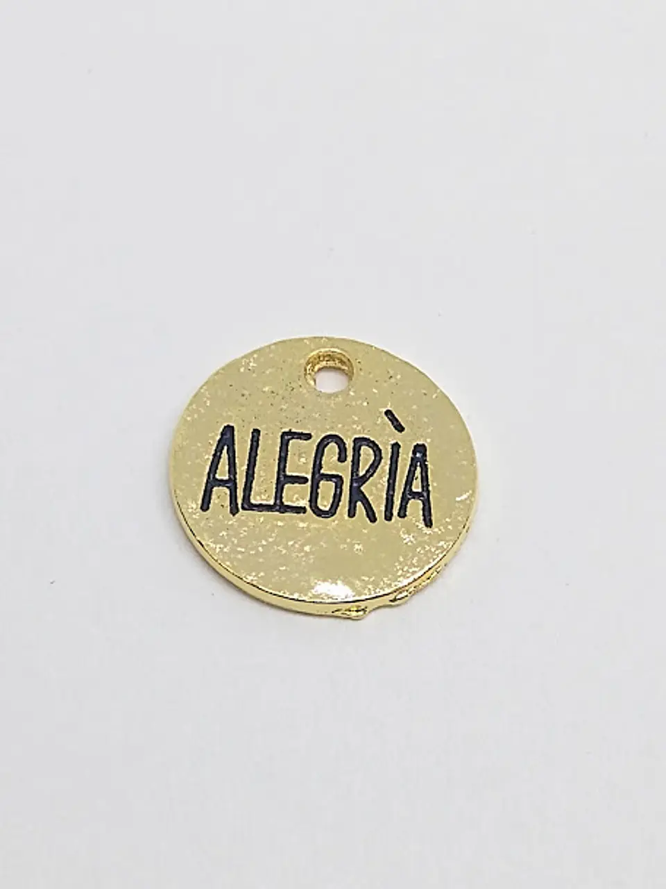MONEDA ALEGRÍA BAÑO DE ORO T5132             1