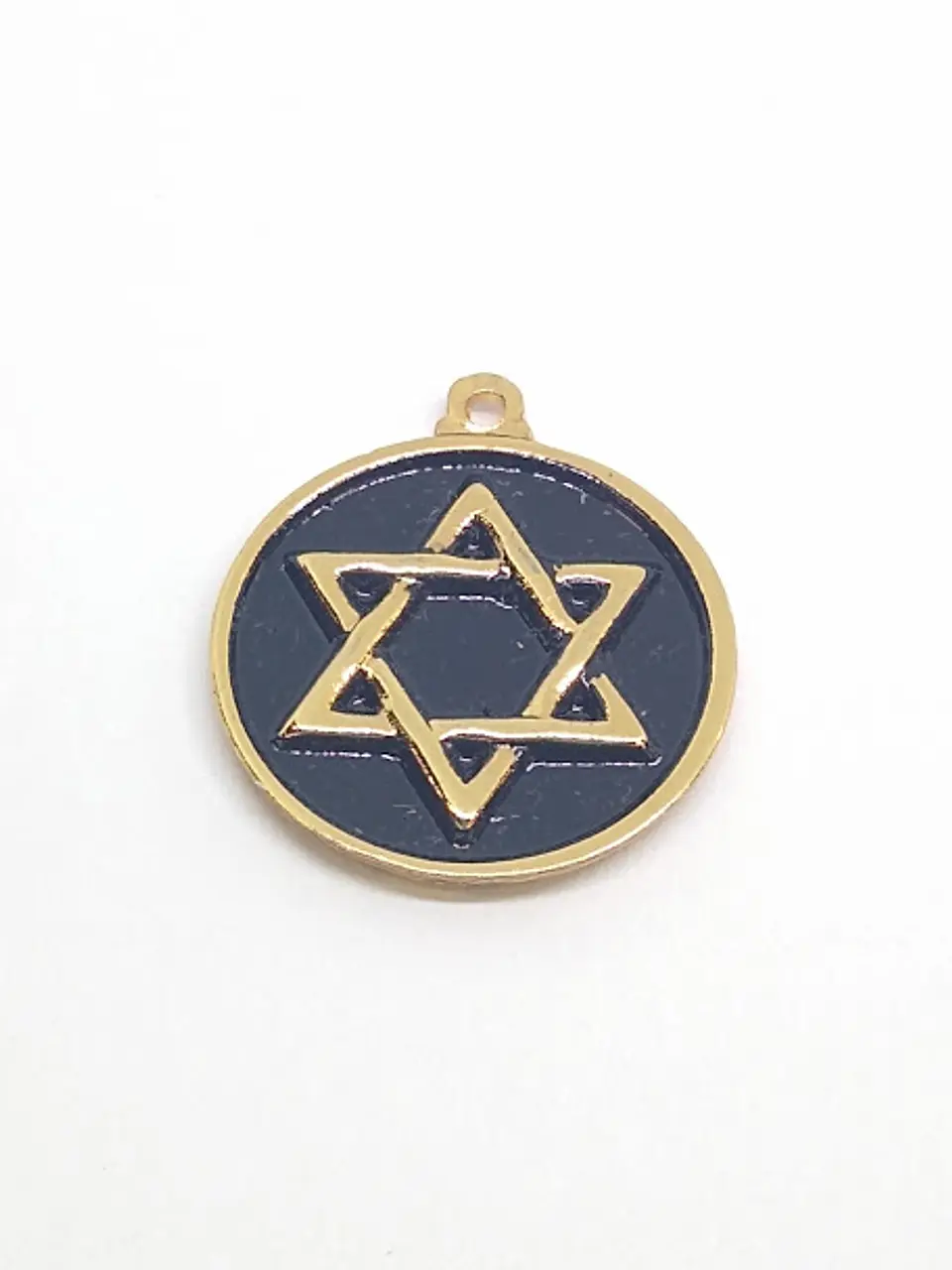 PLACA ESTRELLA  BAÑO DE ORO T3116                                          1