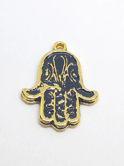 MANO HAMSA BAÑO DE ORO T2591                                      