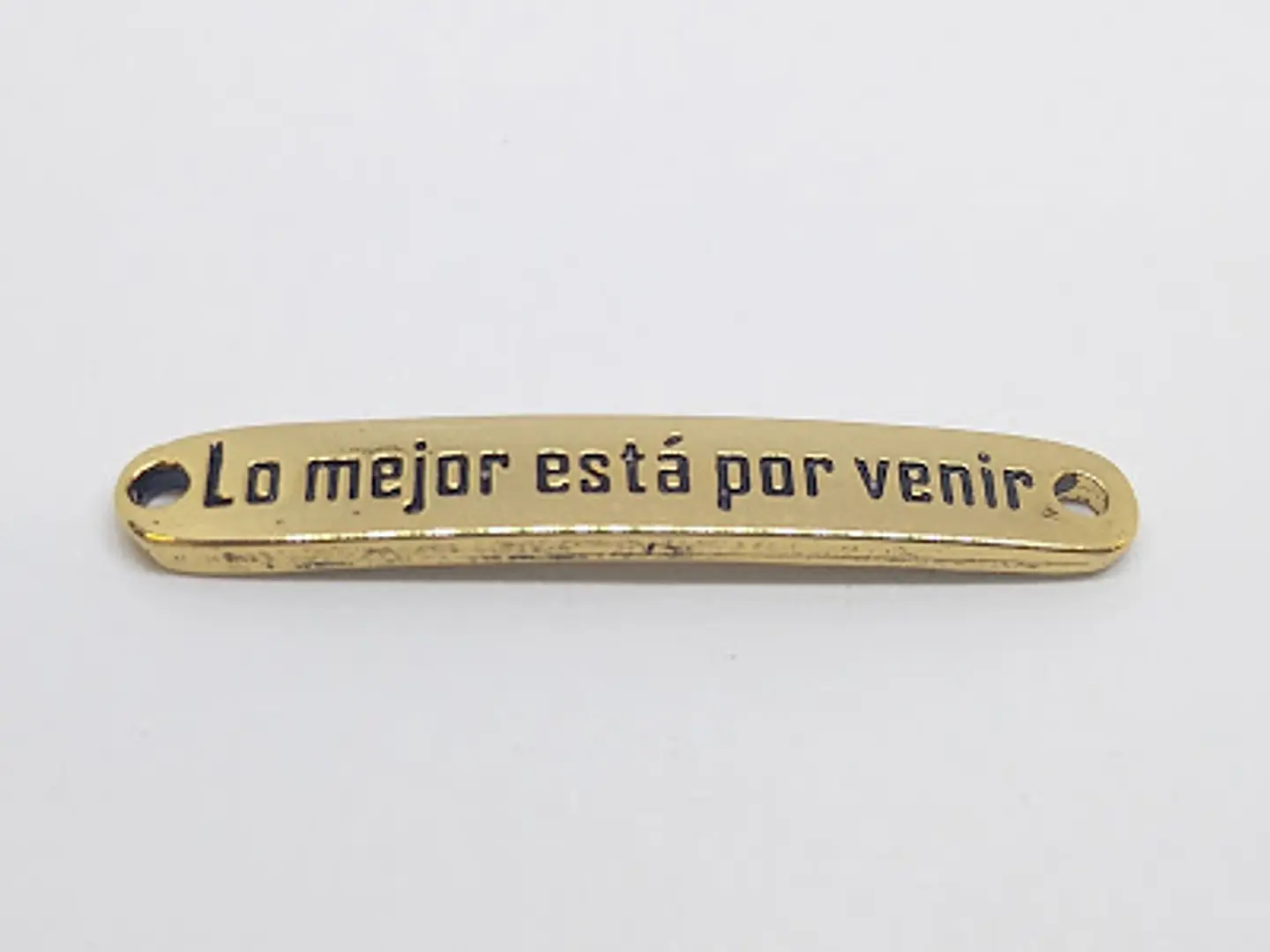 PLACA FRASE BAÑO DE ORO T3132          1