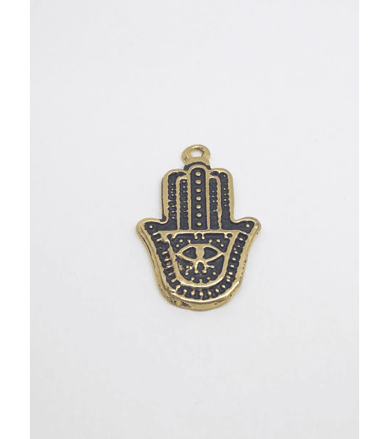 MANO HAMSA BAÑO DE ORO T2829                                   