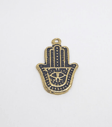 MANO HAMSA BAÑO DE ORO T2829                                   