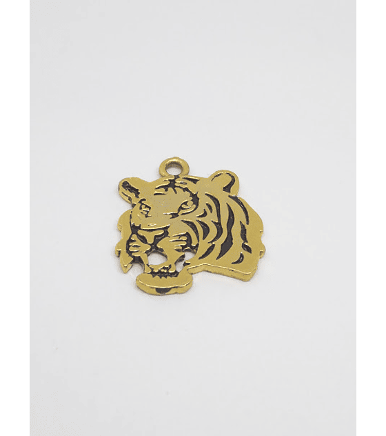 TIGRE CARA BAÑO DE ORO T5234                           