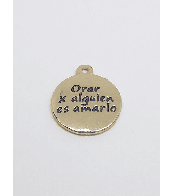 PLACA MENSAJE  BAÑO DE ORO T3148                                     