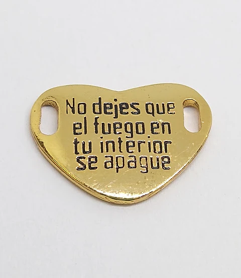 CORAZÓN BAÑO DE ORO T3126                                     