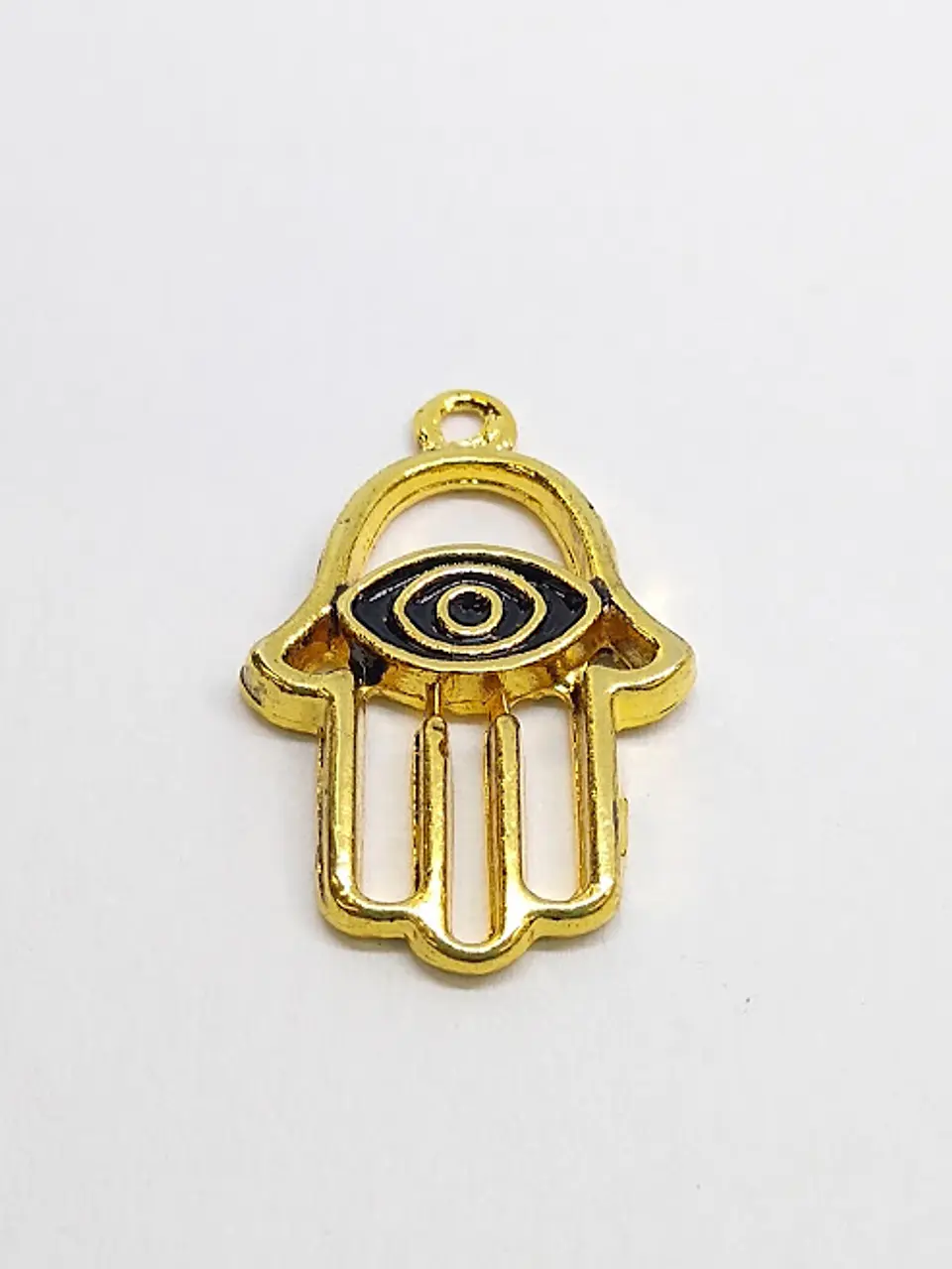 MANO HAMSA OJO BAÑO DE ORO T4142                                   1