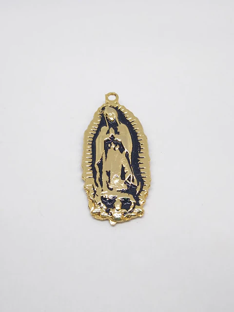 DIJE ✦ VIRGEN DE GUADALUPE BAÑO DE ORO