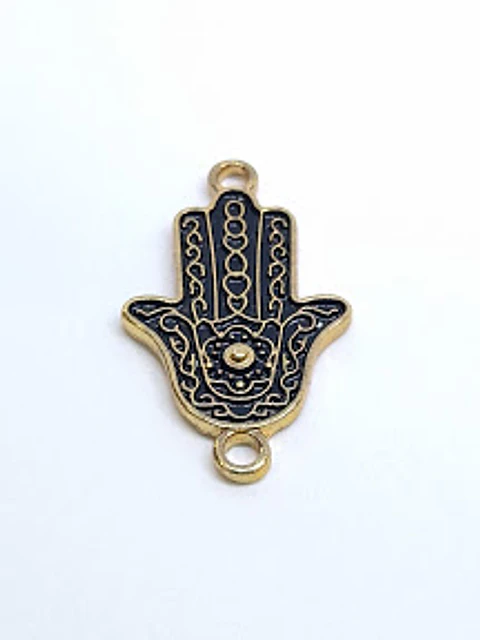 MANO HAMSA BAÑO DE ORO T3622                                   