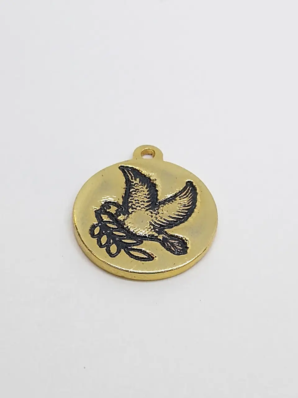 PLACA PALOMA BAÑO DE ORO T3144                                          1