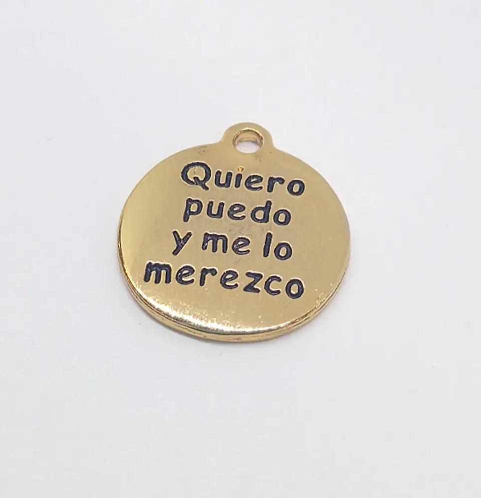PLACA MENSAJE  BAÑO DE ORO T4482                                     1