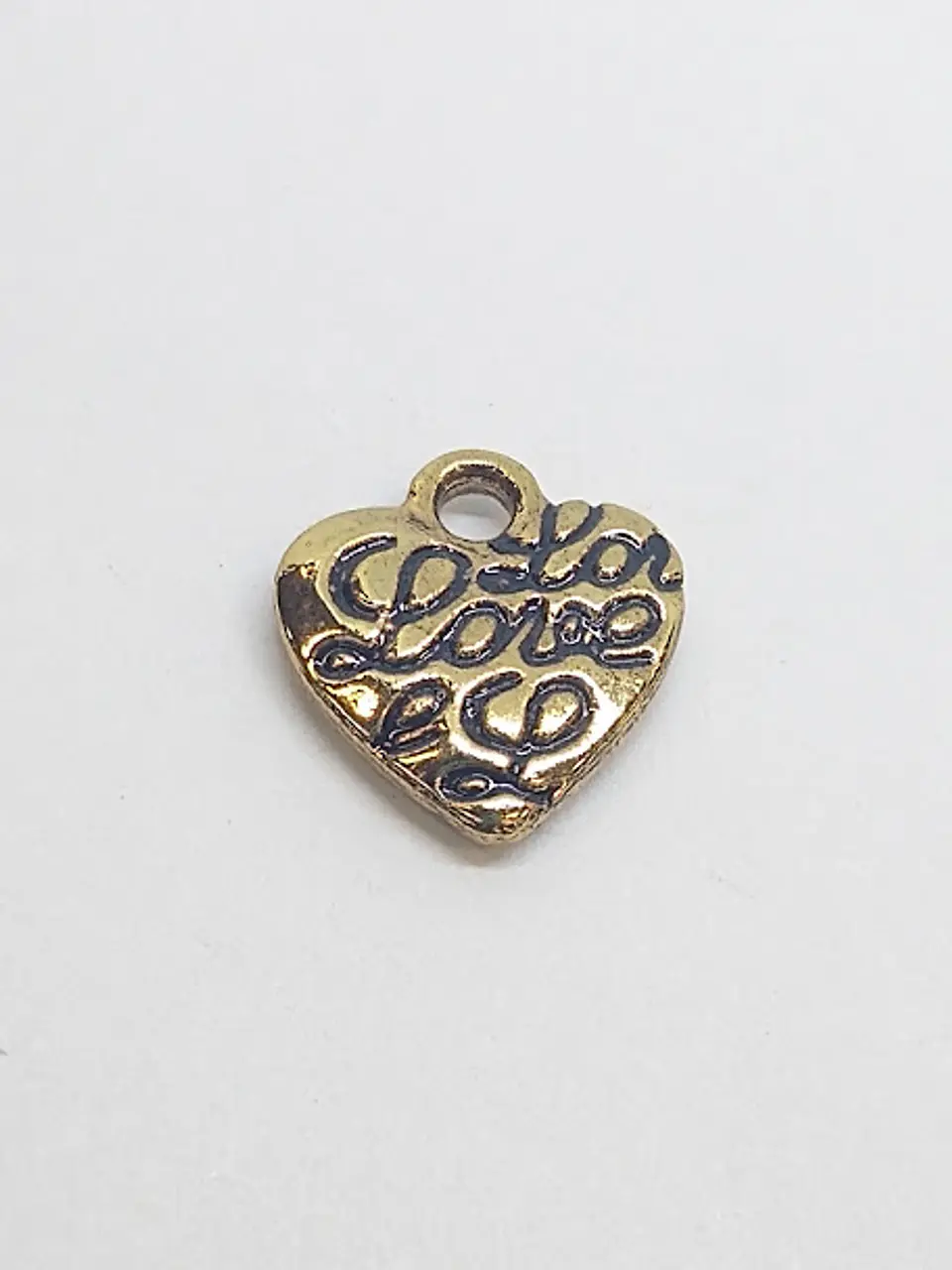 CORAZÓN LOVE BAÑO DE ORO T2593                                     1