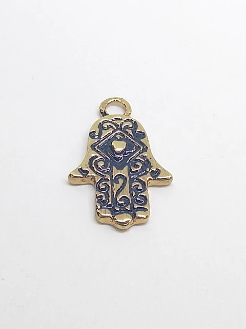 MANO HAMSA BAÑO DE ORO T3305                                