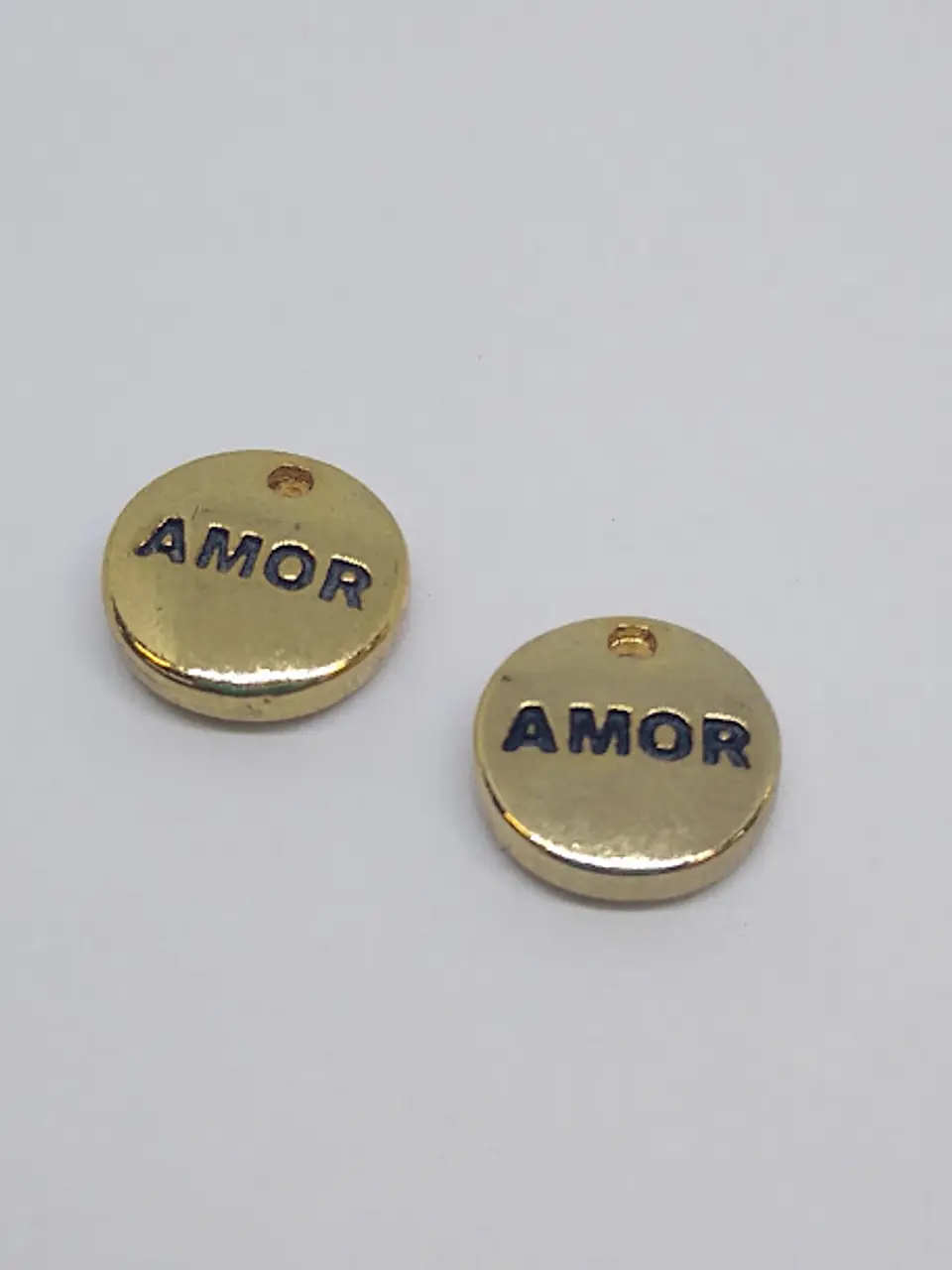 PLACA AMOR BAÑO DE ORO T3620                                            1