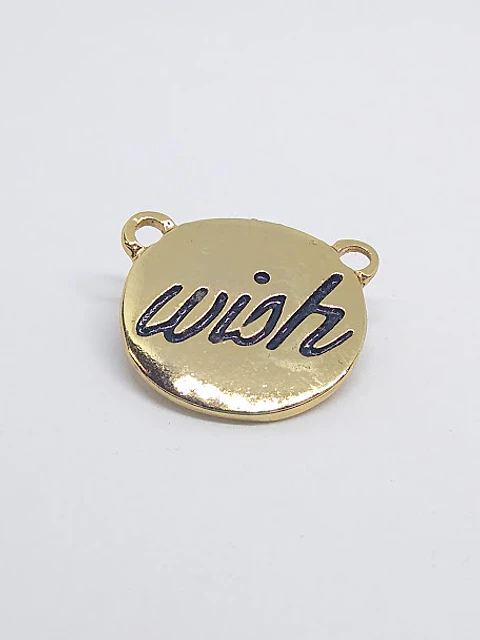 PLACA WISH BAÑO DE ORO T3096                                           