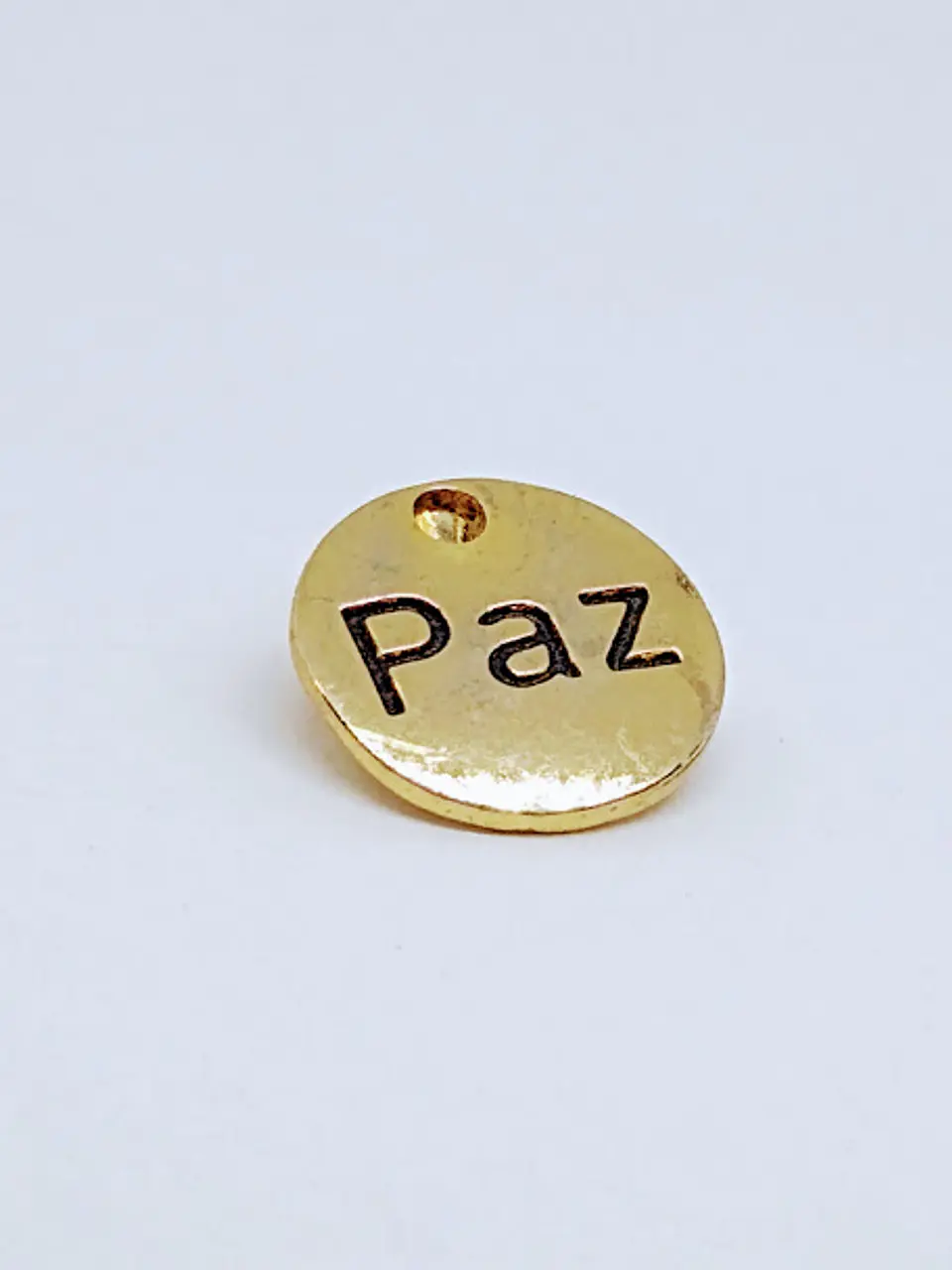 PLACA PAZ BAÑO DE ORO T3224                                   1