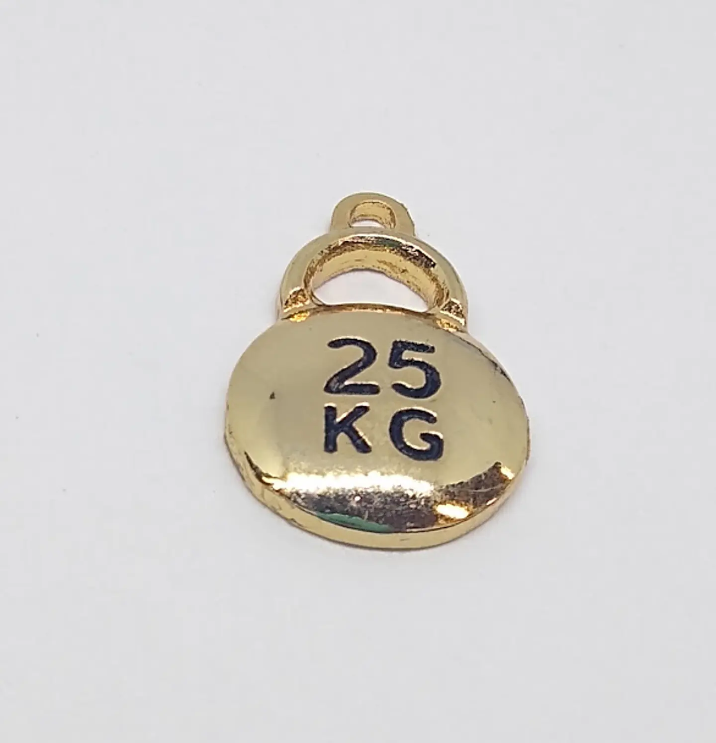 PLACA PESA 25 KG  BAÑO DE ORO T3284                                                                             1