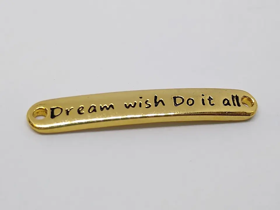 PLACA DREAM BAÑO DE ORO T3149                                         1