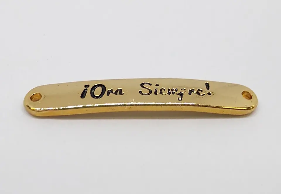 PLACA ORA SIEMPRE BAÑO DE ORO T3692                                 1