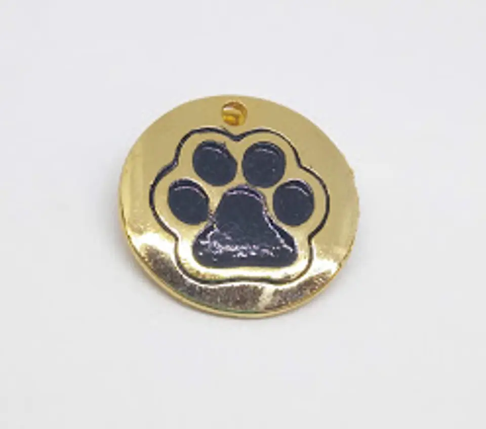 DIJE HUELLA DE PERRO T3285 1