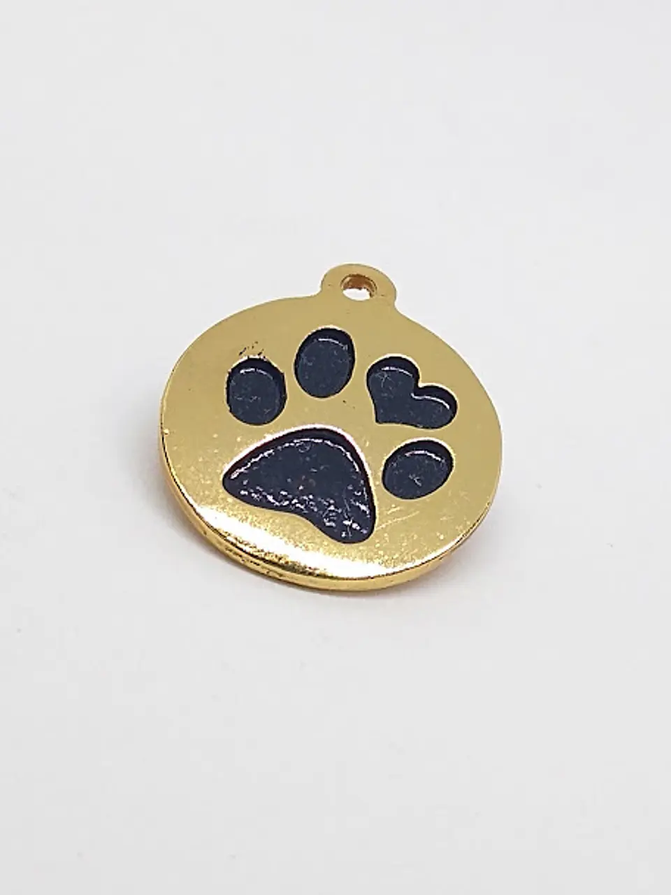 PLACA HUELLA PERRO BAÑO DE ORO T3242                                                  1