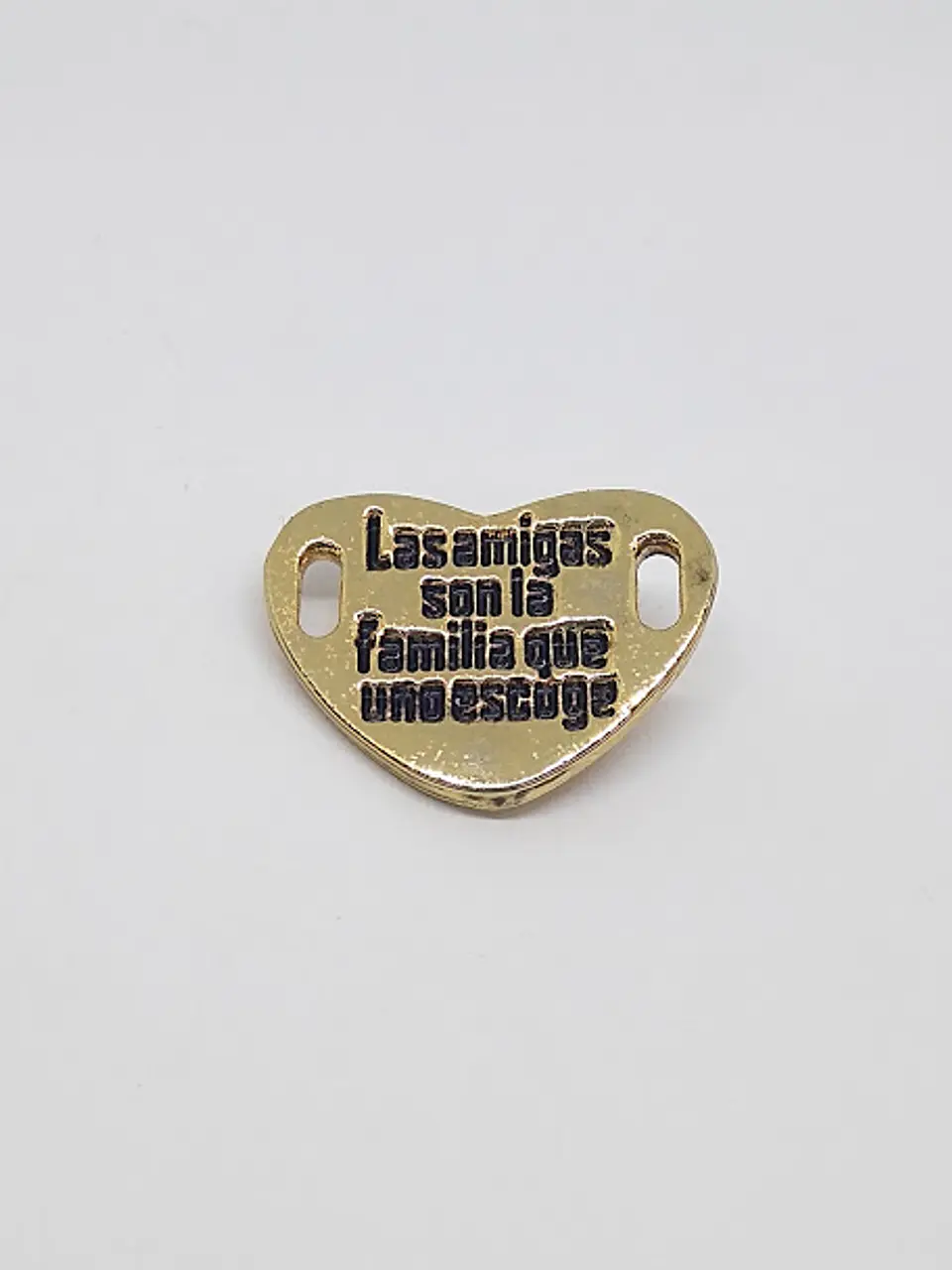CORAZÓN FRASE  BAÑO DE ORO T3018                                   1
