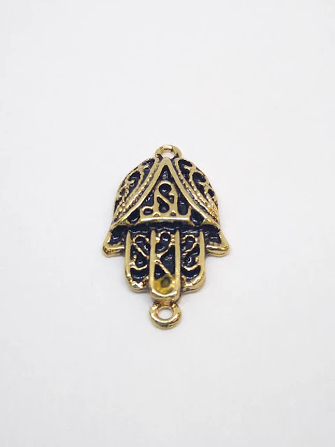 MANO HAMSA BAÑO DE ORO T2538                                    
