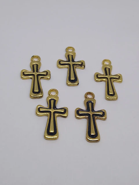 CRUZ BAÑO DE ORO T3225                                         