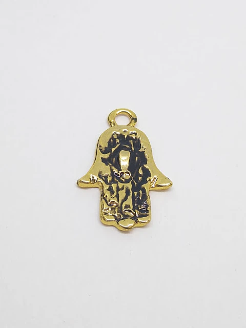 MANO HAMSA BAÑO DE ORO T10081