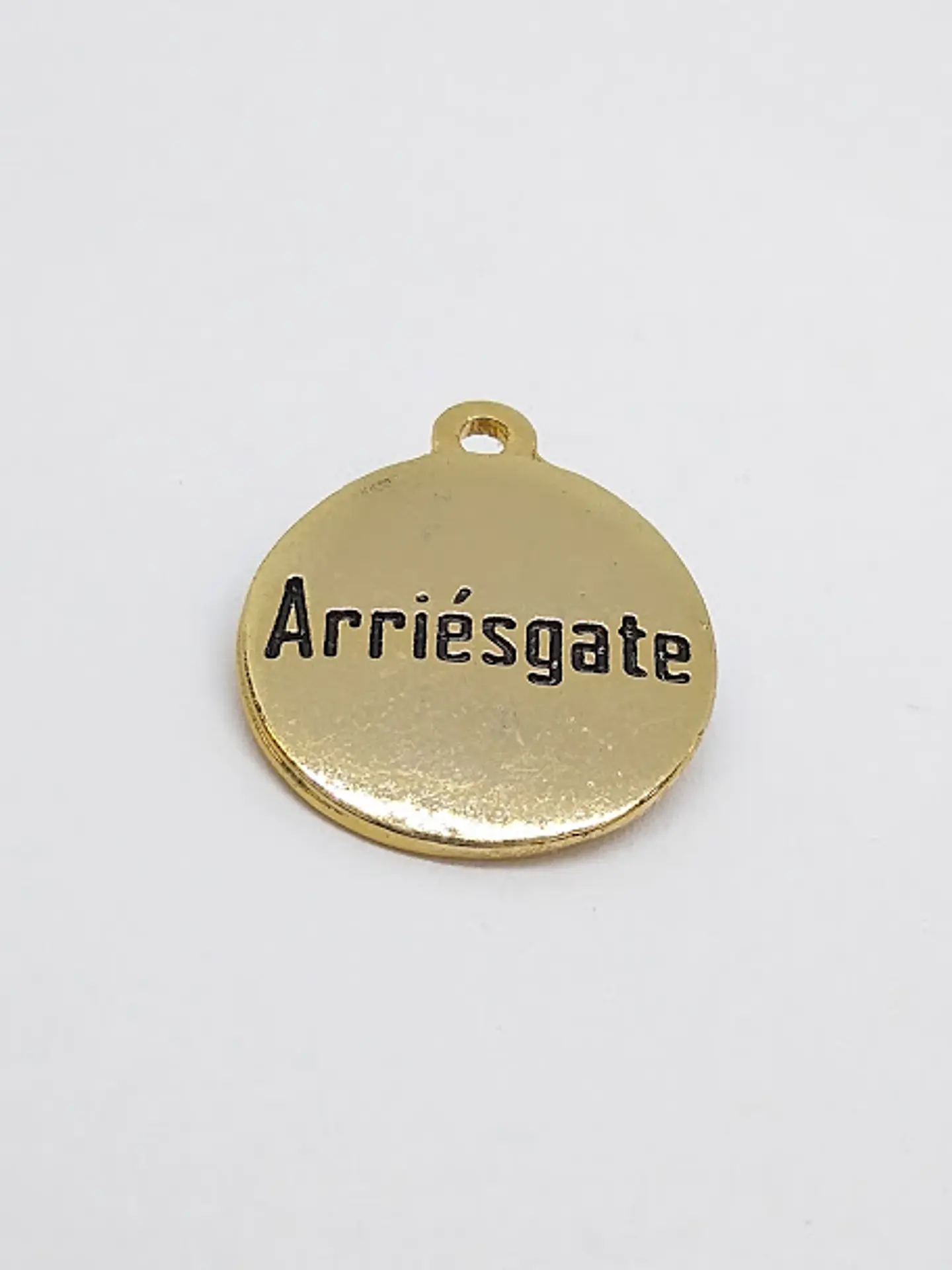 PLACA  ARRIÉSGATE  BAÑO DE ORO T4044                                  1