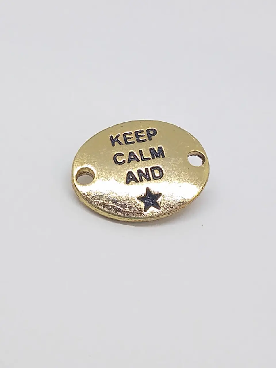 PLACA KEEP CALM BAÑO DE ORO T3309                                   1