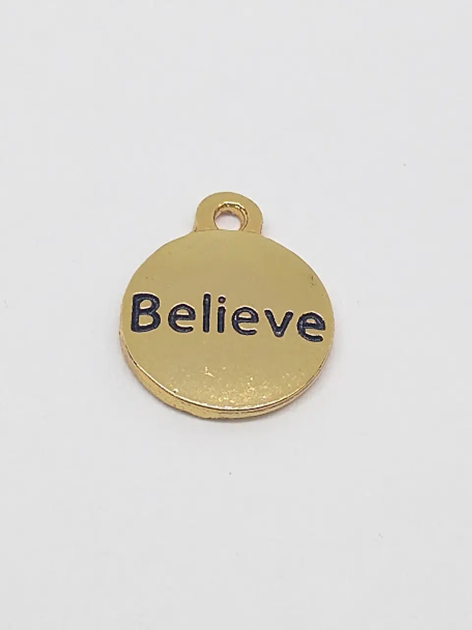 PLACA BELIEVE BAÑO DE ORO T3219                                    1