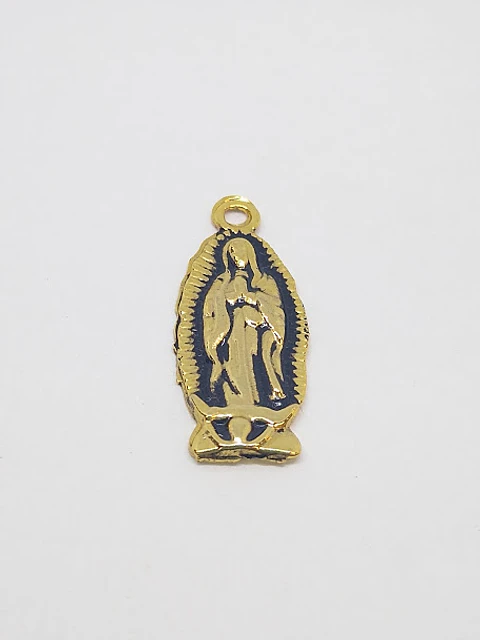 VIRGEN GUADALUPE BAÑO DE ORO T4148                            