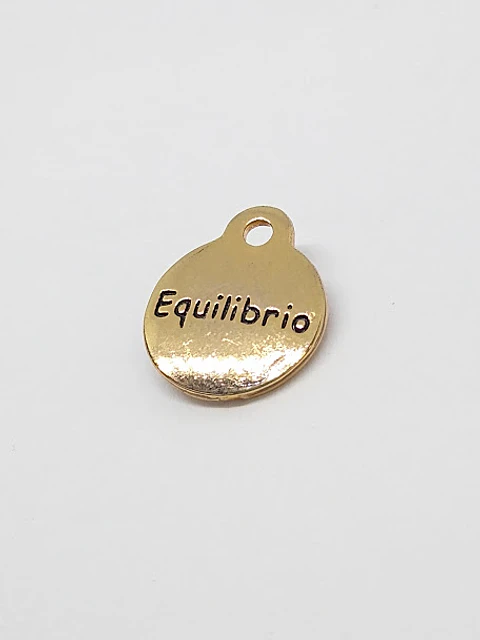 PLACA EQUILIBRIO BAÑO DE ORO T4511                                   