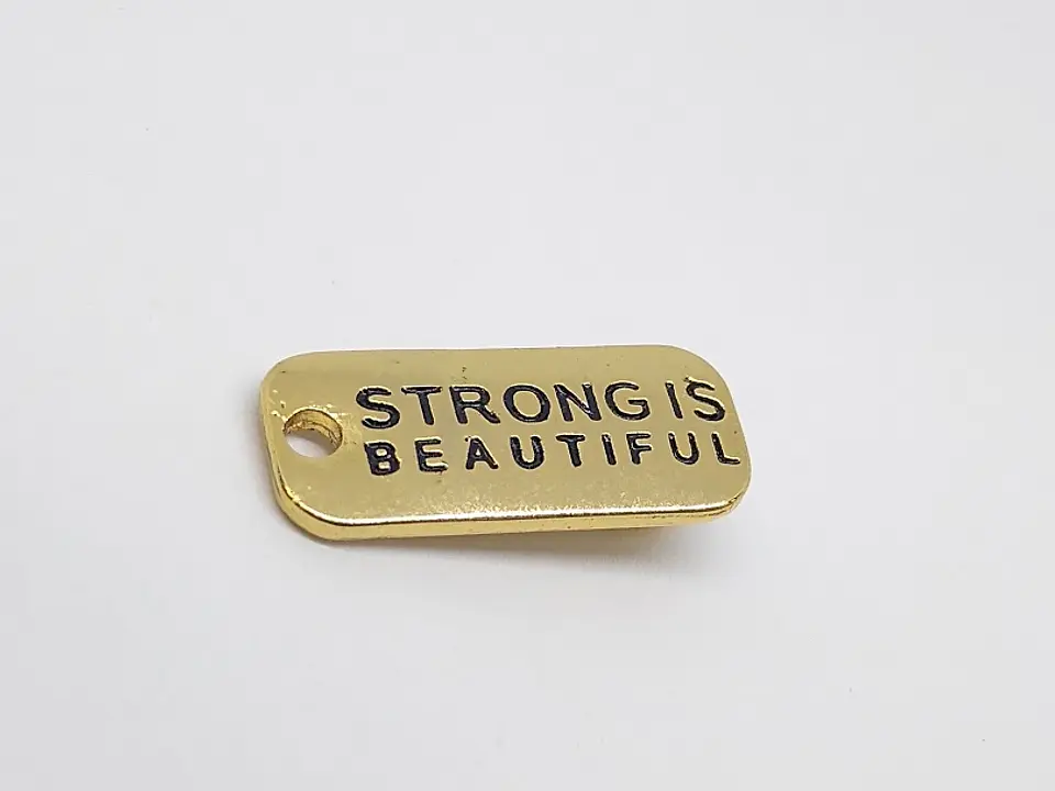 PLACA FRASE BAÑO DE ORO T3256                                          1