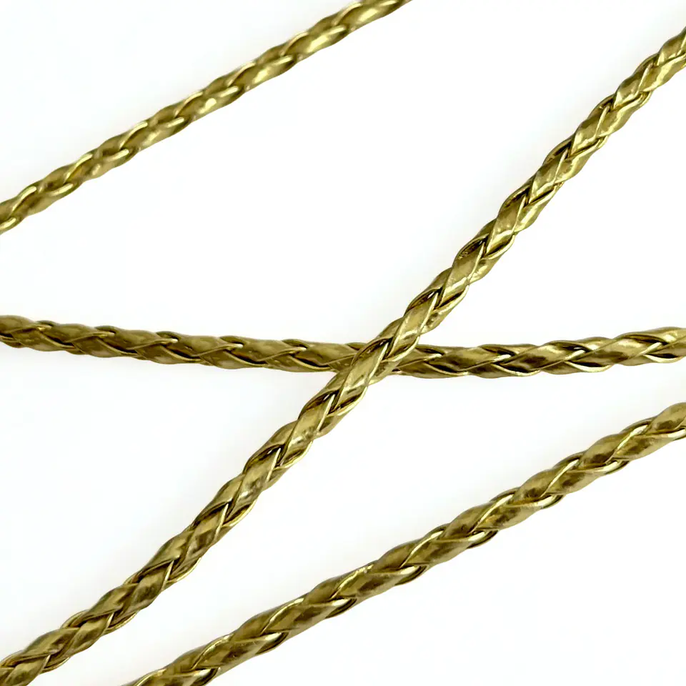 CUERO TRENZADO PLANO (ELIGE TU COLOR FAVORITO )     3