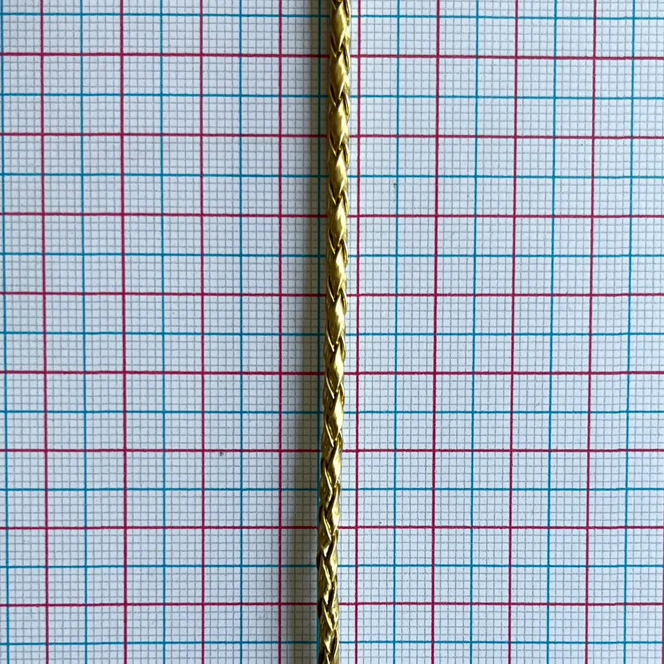 CUERO TRENZADO PLANO (ELIGE TU COLOR FAVORITO )     2