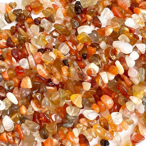 PIEDRA PICADA CORNALINA