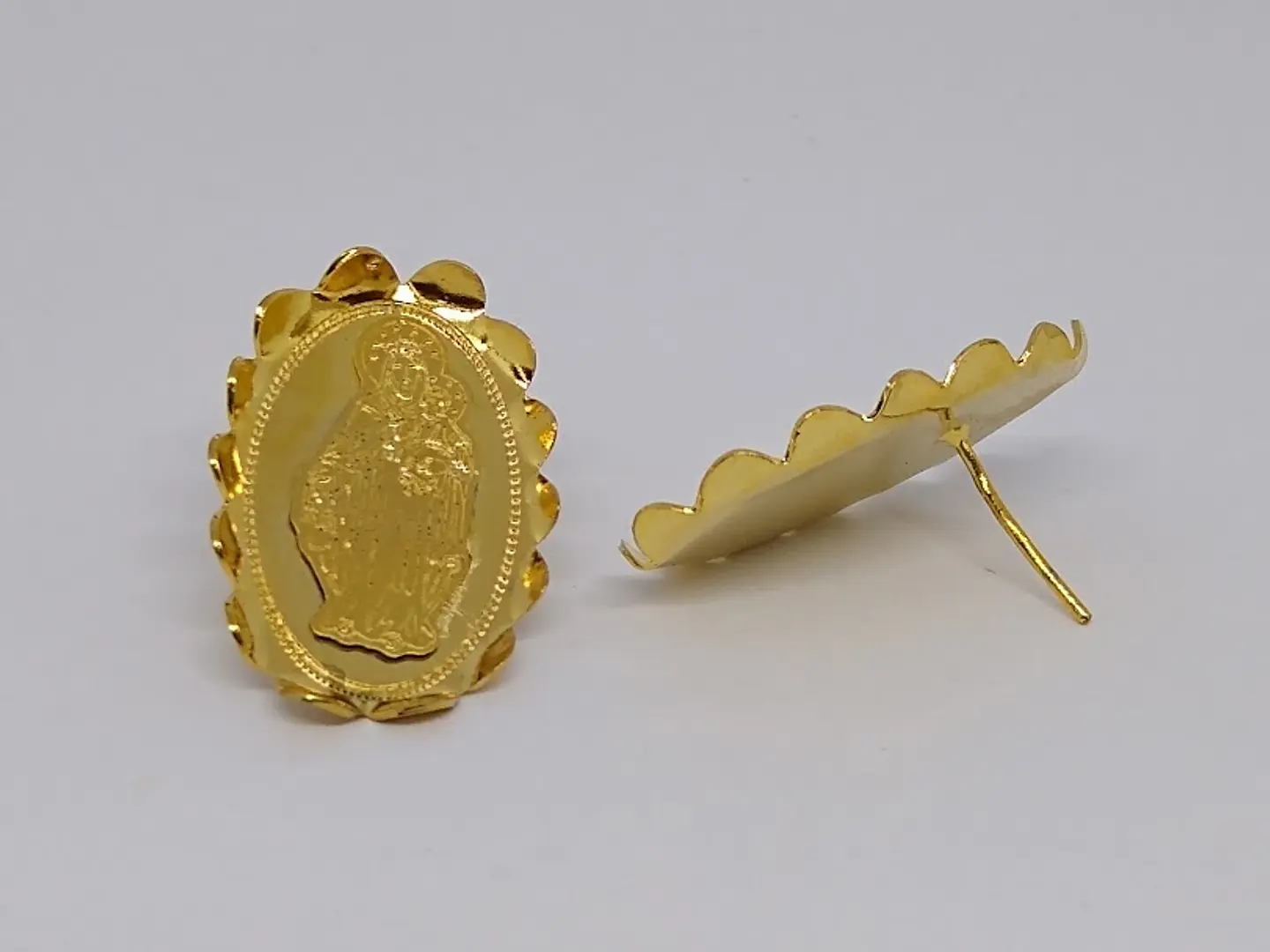 TOPO VIRGEN BAÑO DE ORO T2667                                  1