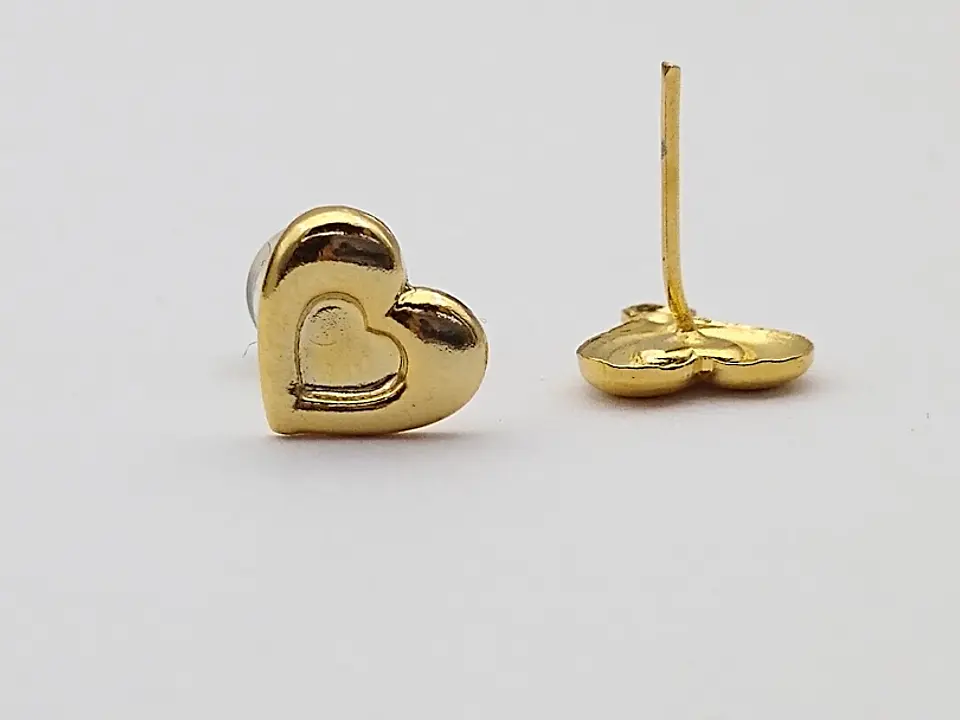 TOPO CORAZÓN BAÑO DE ORO T4704-1                                            1